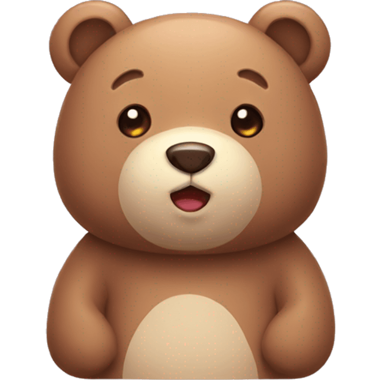 kawaii bear emoji