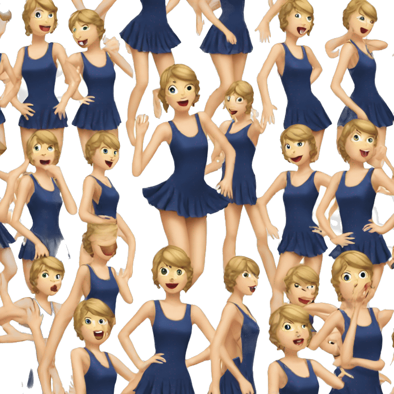 Taylor swift dancing emoji