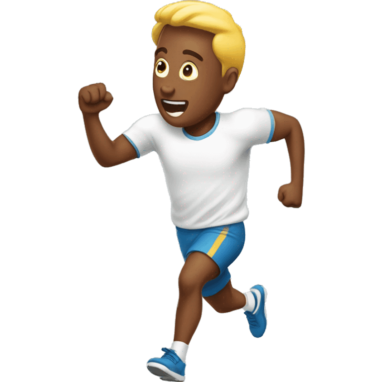 Running man emoji