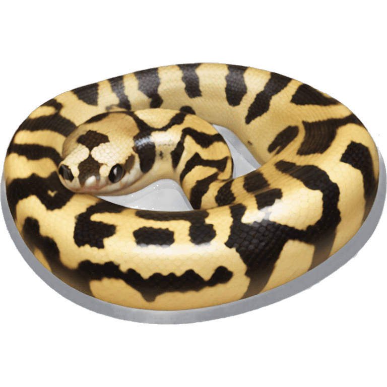 Spider ball python emoji