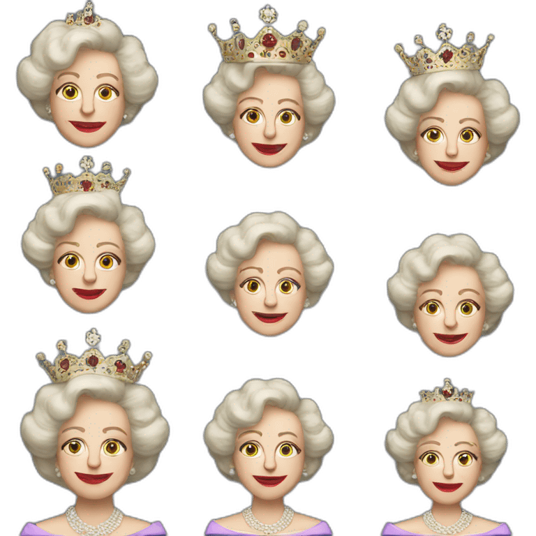 Queen Elisabeth 2 emoji