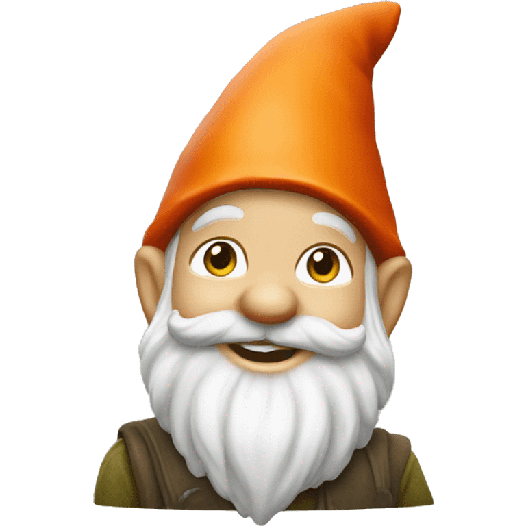 Cute garden gnome  emoji