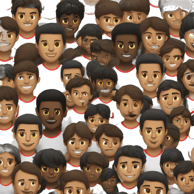 Mexican and black football boy emoji