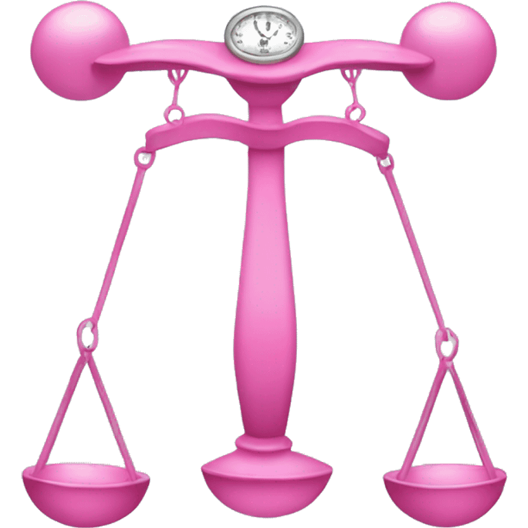 pink personal scale emoji