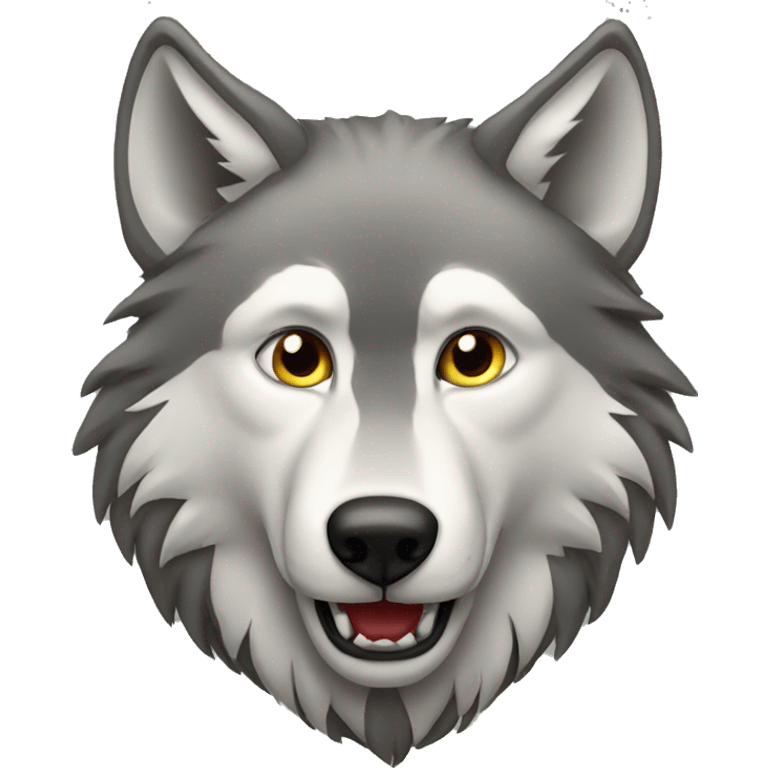 Wolf iphone emoji