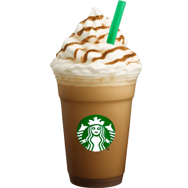 Starbucks frappe  emoji