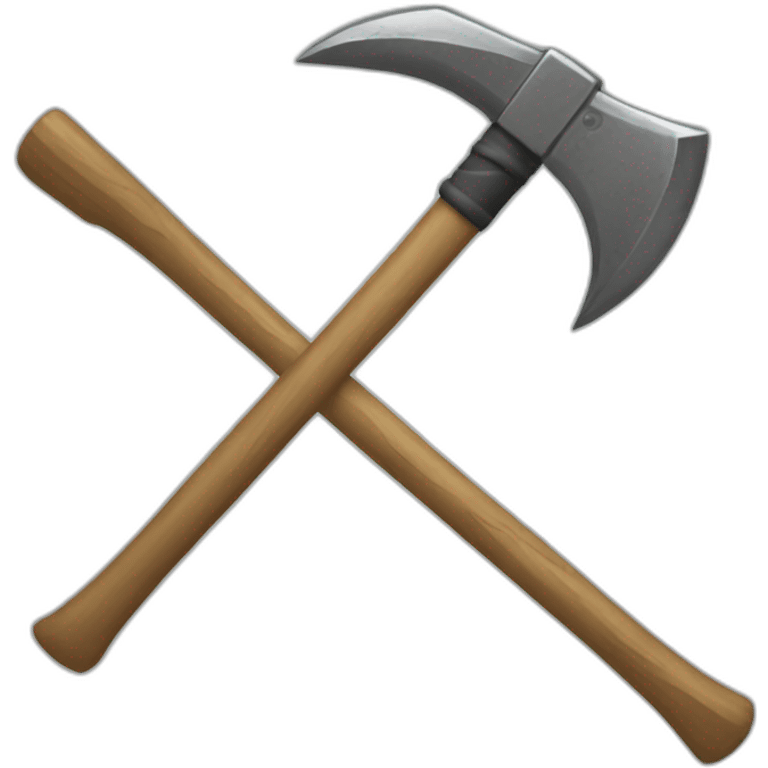 pickaxe emoji