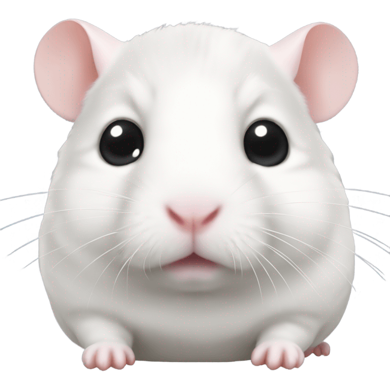 fat white dwarf hamster emoji