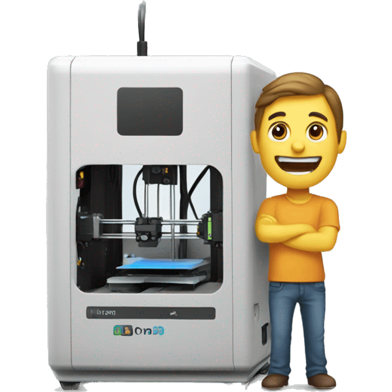 3D Printer emoji