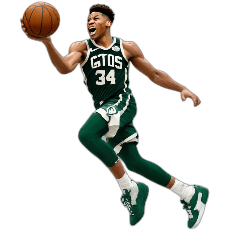 Giannis antetokounmpo dunk emoji