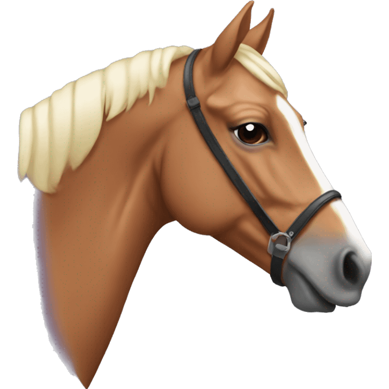 Coquette horse emoji