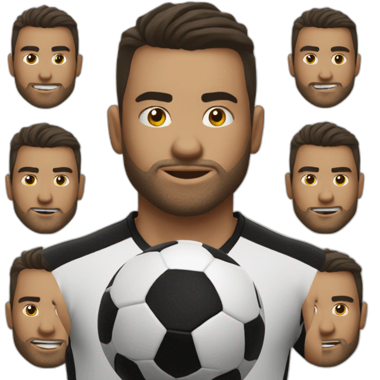 Toma mi foto de perfil y crea emojis sobre soccer emoji