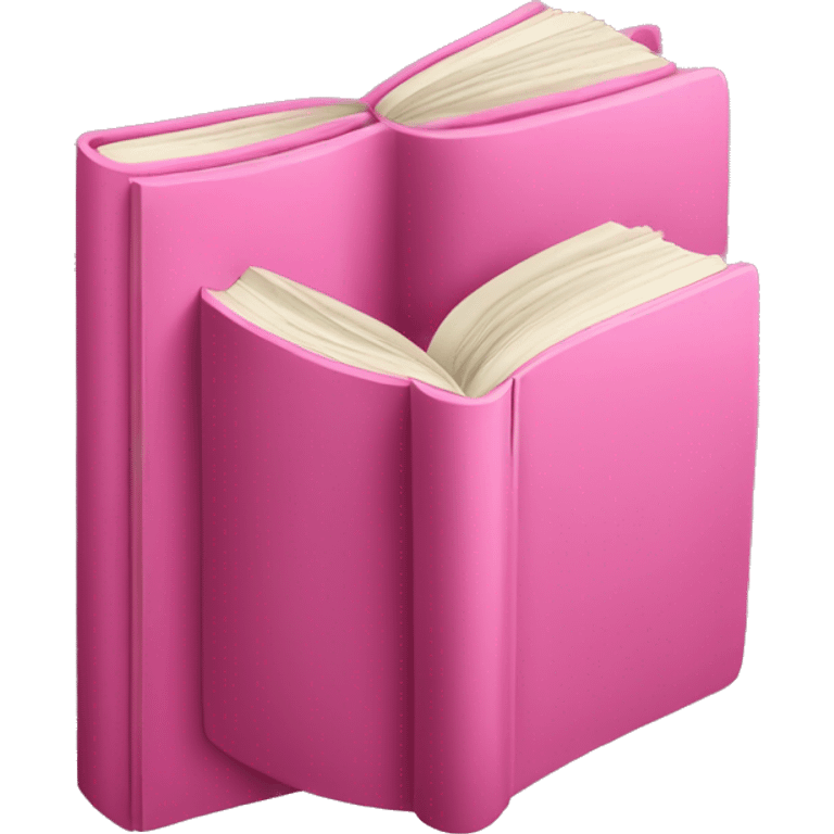 pink book emoji