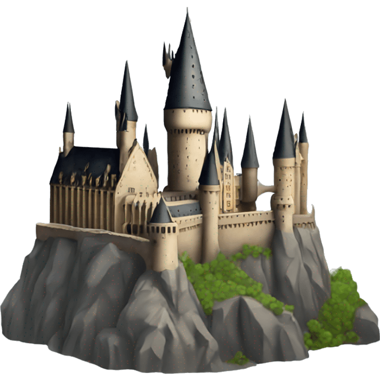 Harry Potter Hogwarts Castle emoji