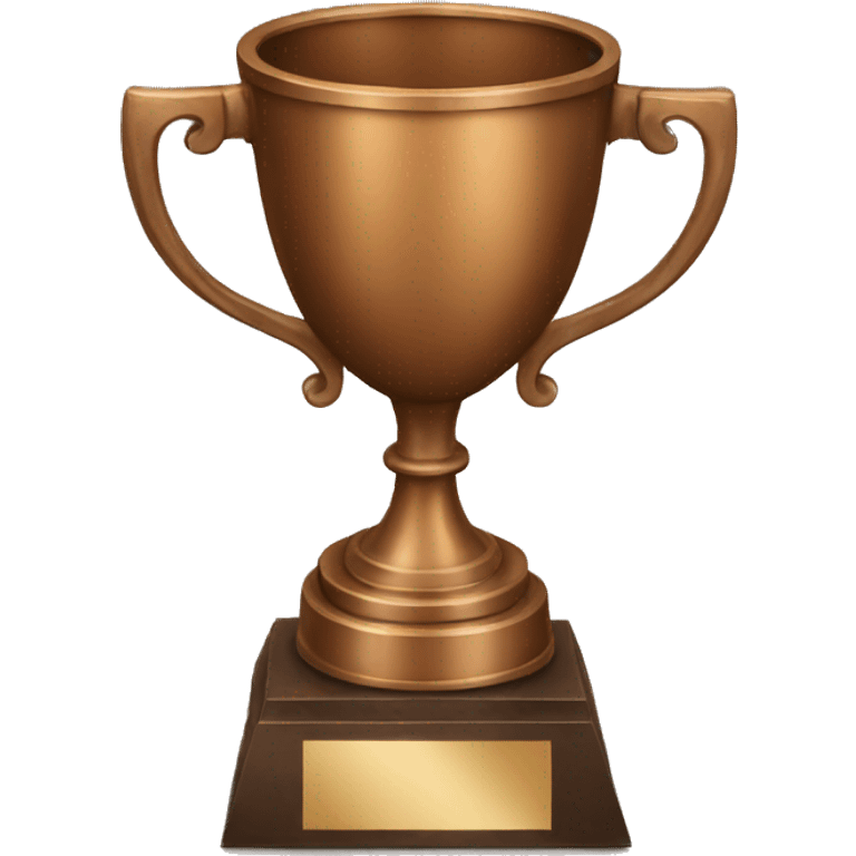 bronze trophy emoji