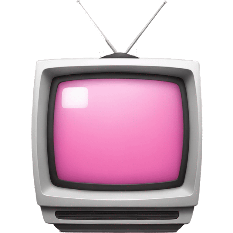 Pink tv emoji