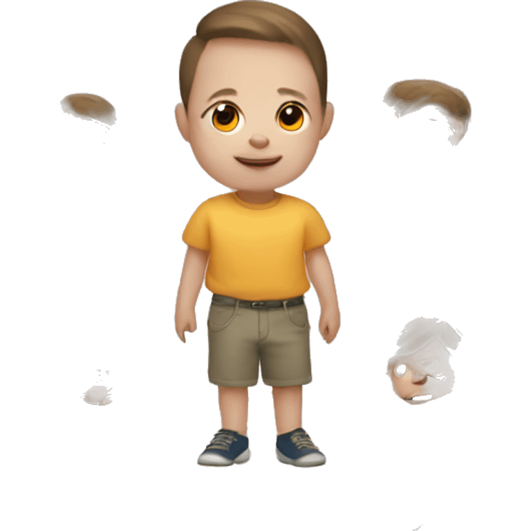 Kid with down syndrome emoji