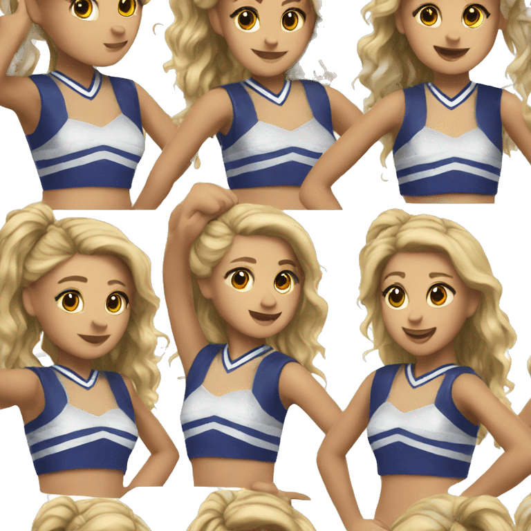 Cheerleader emoji