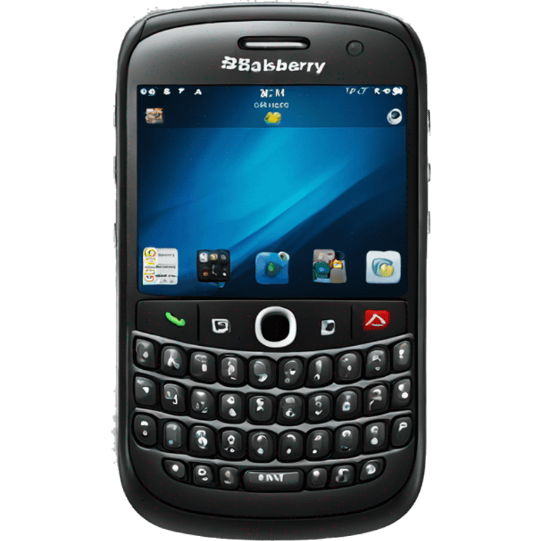 Blackberry phone emoji