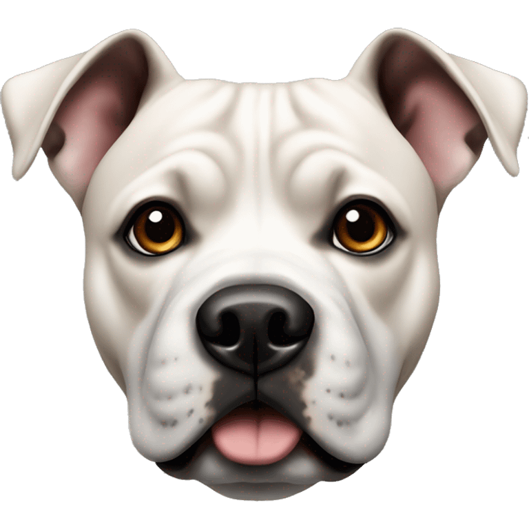 a Staffordshire bullterrior  emoji