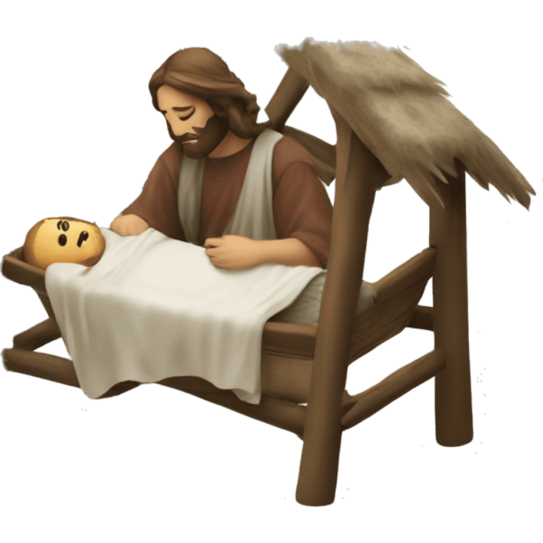 Jesus’s manger emoji