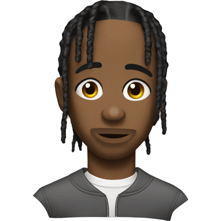 Create Travis Scott the rapper emoji