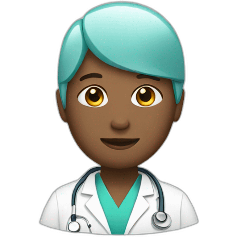 one medical worker emoji