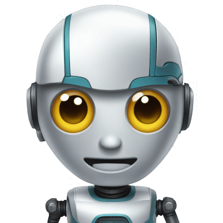 Robot speaking emoji