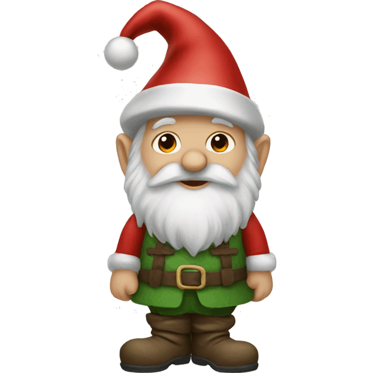 Christmas gnome emoji