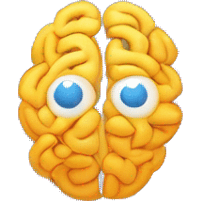 Neural Network Diagram: A graphic depicting interconnected nodes and layers, resembling neurons in the brain emoji