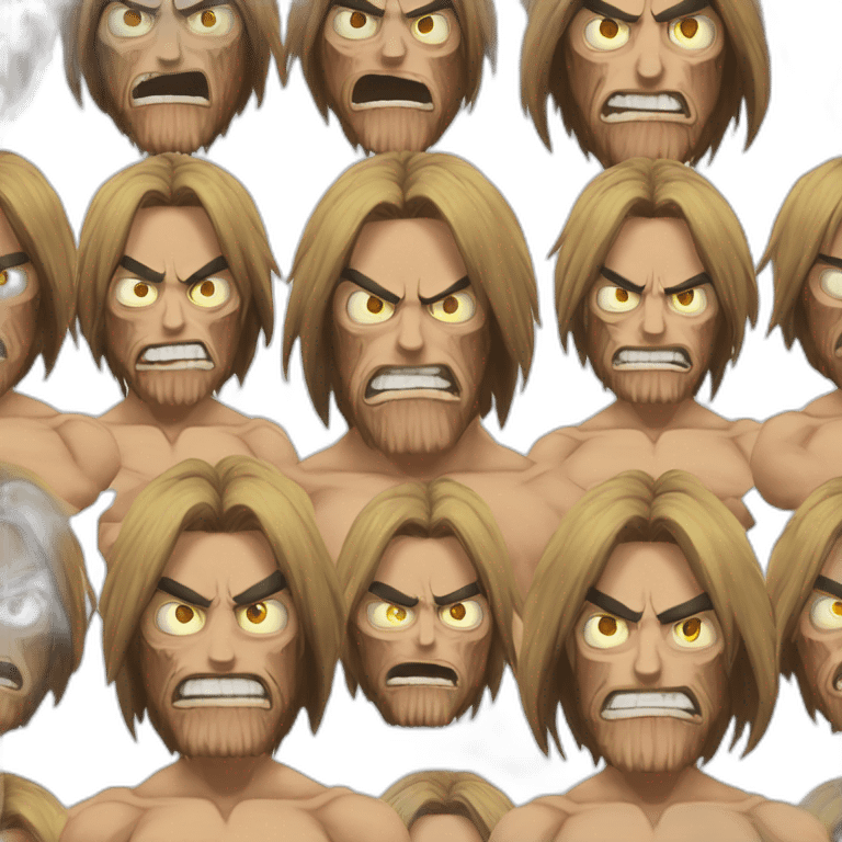 the beast titan, shingeki no kyojin emoji