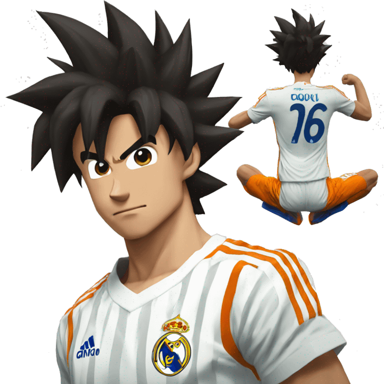 goku at real madrid emoji