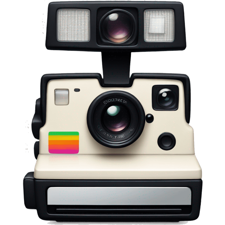 Polaroid camera emoji