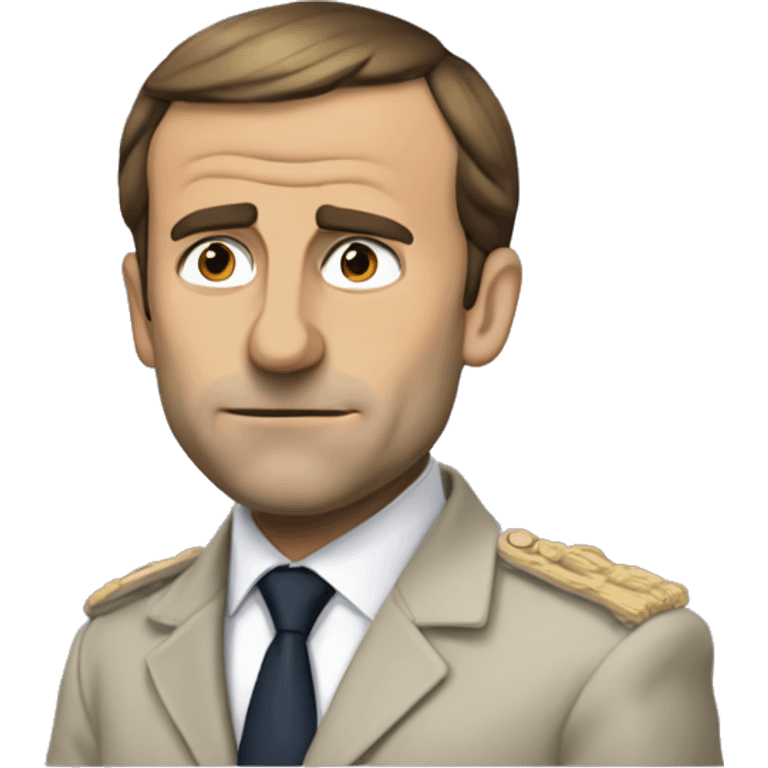 Macron qui fume emoji