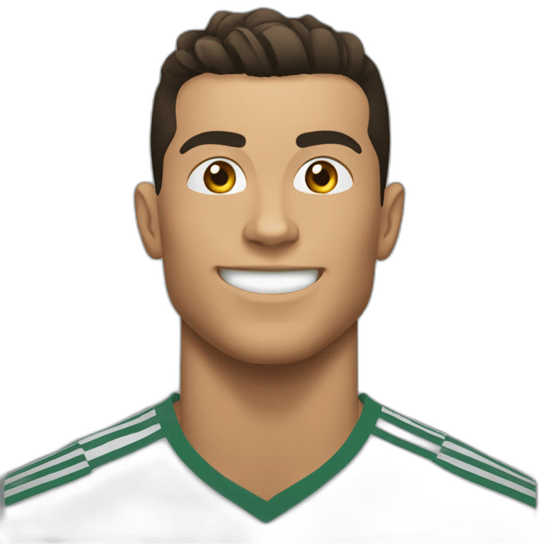 Cristiano Ronaldo emoji emoji