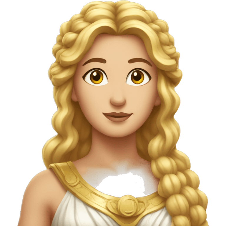 Greek goddess emoji