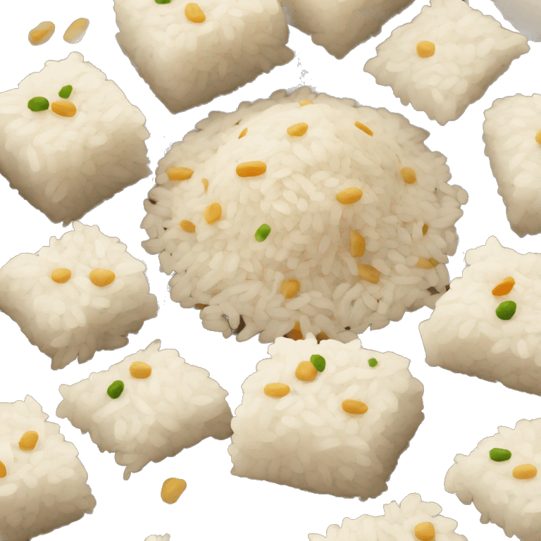 rice with toppings emoji