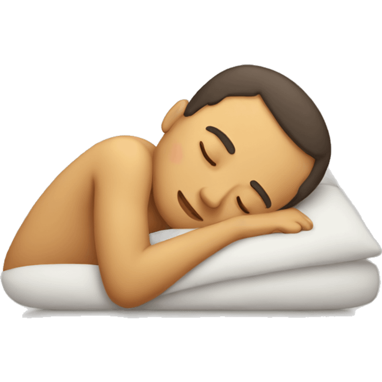 sleeping guy emoji