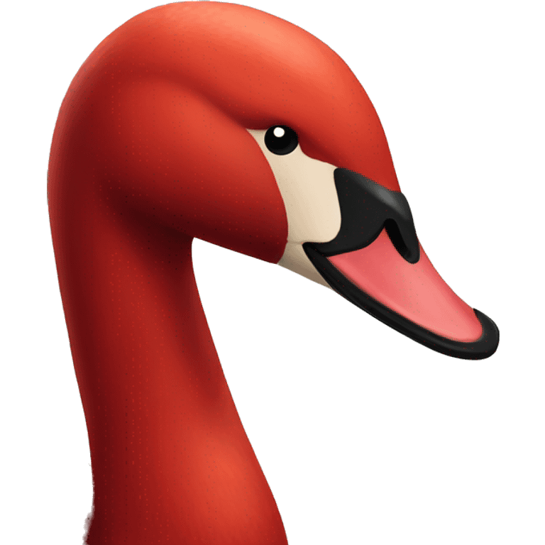 red swan emoji