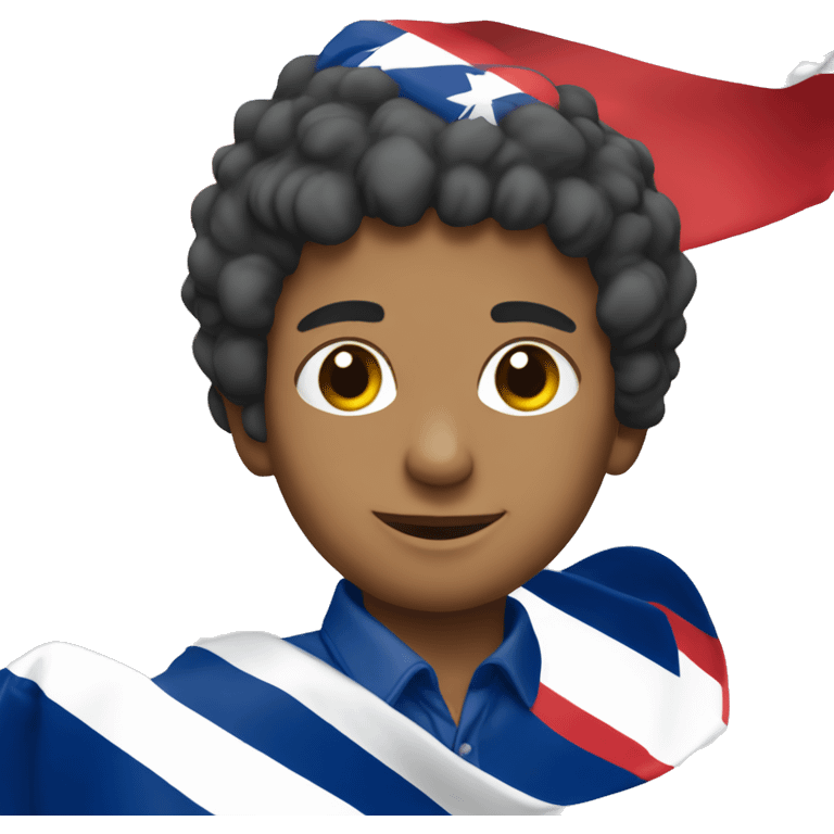 Emoji de un avión con bandera Dominicana  emoji