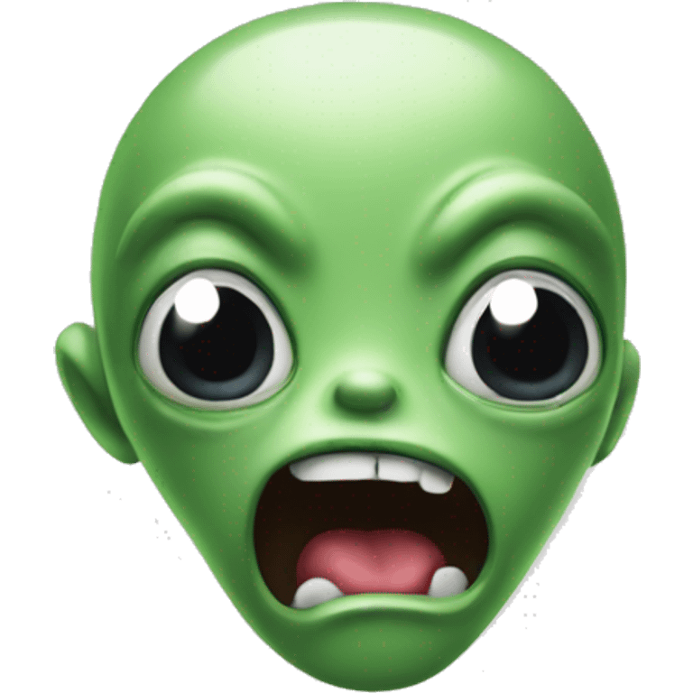 Alien shocked  emoji