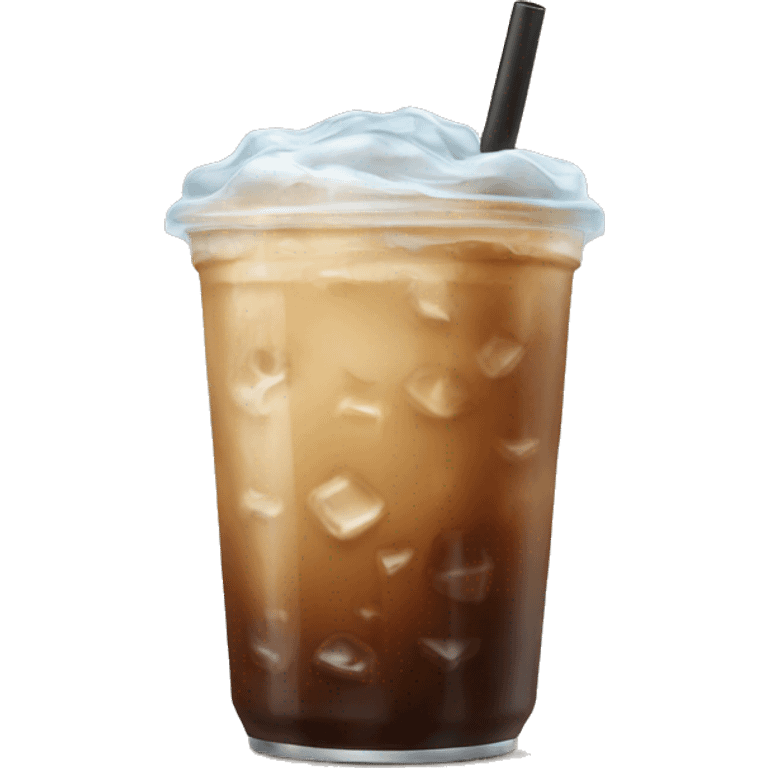 Iced coffee emoji