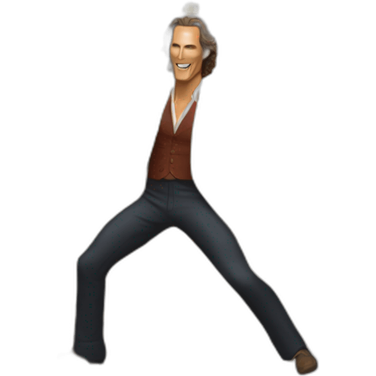 matthew mcconaughey dancing emoji