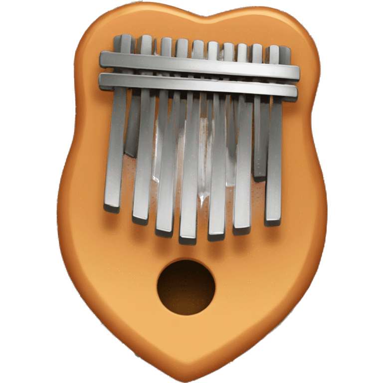 kalimba with heart emoji