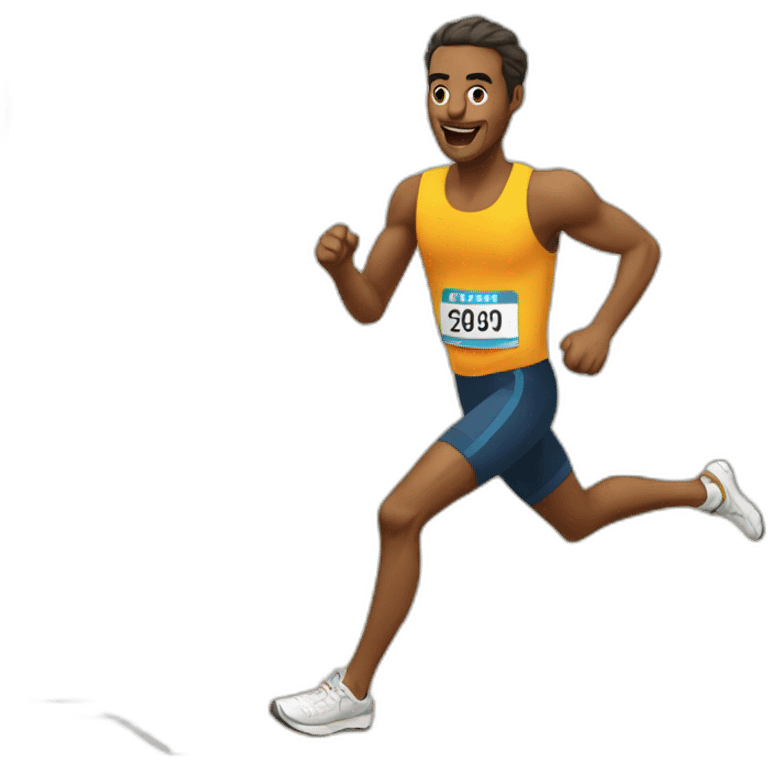 Running is the worst sport ever emoji