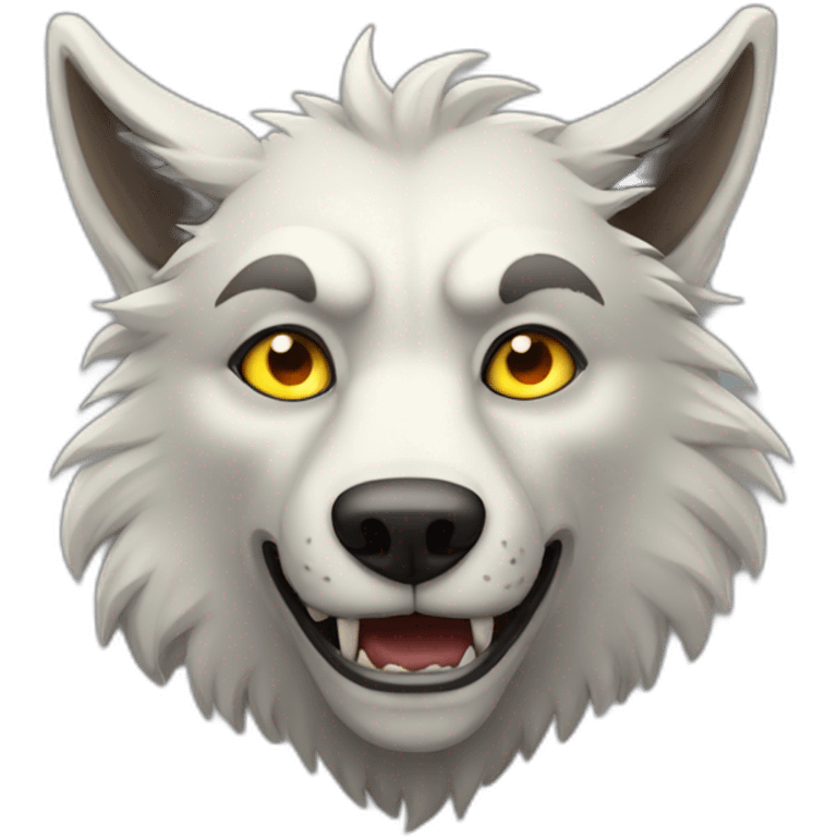 Loup garou emoji