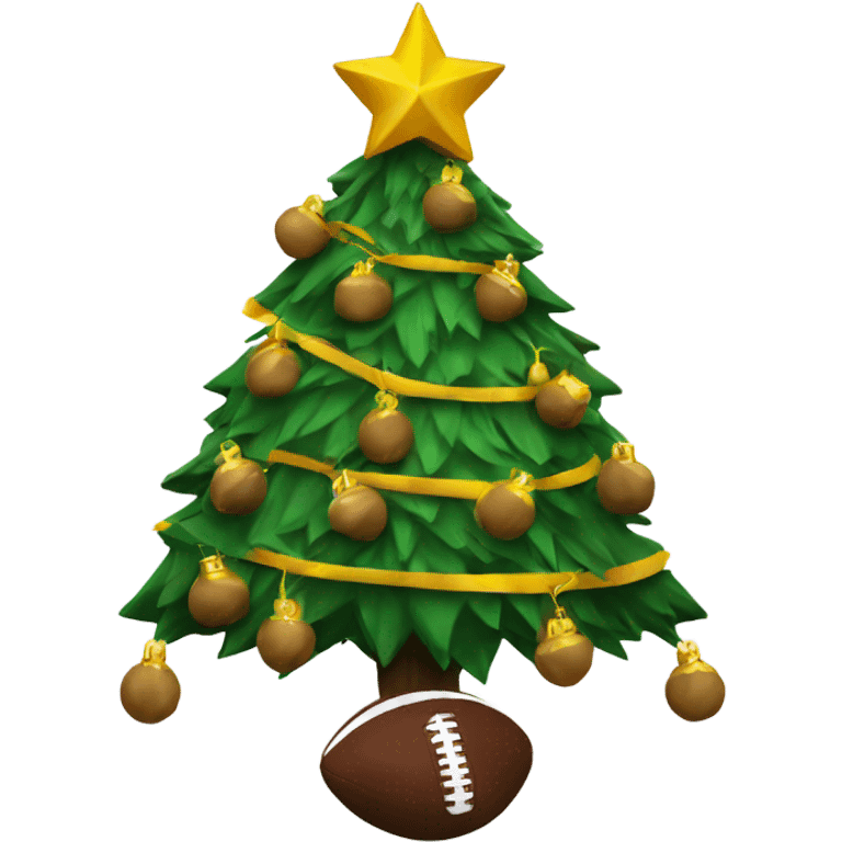 Fantasy Football Christmas Tree emoji