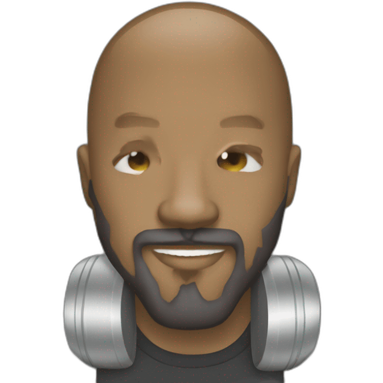 Beatmaker with beard  emoji