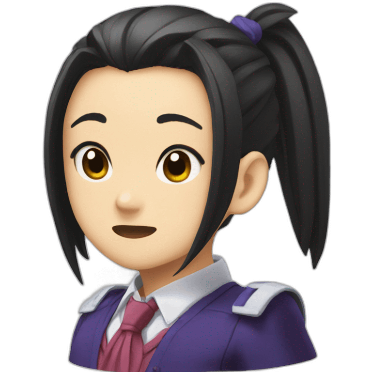 Maya fey surpised ace attorney emoji