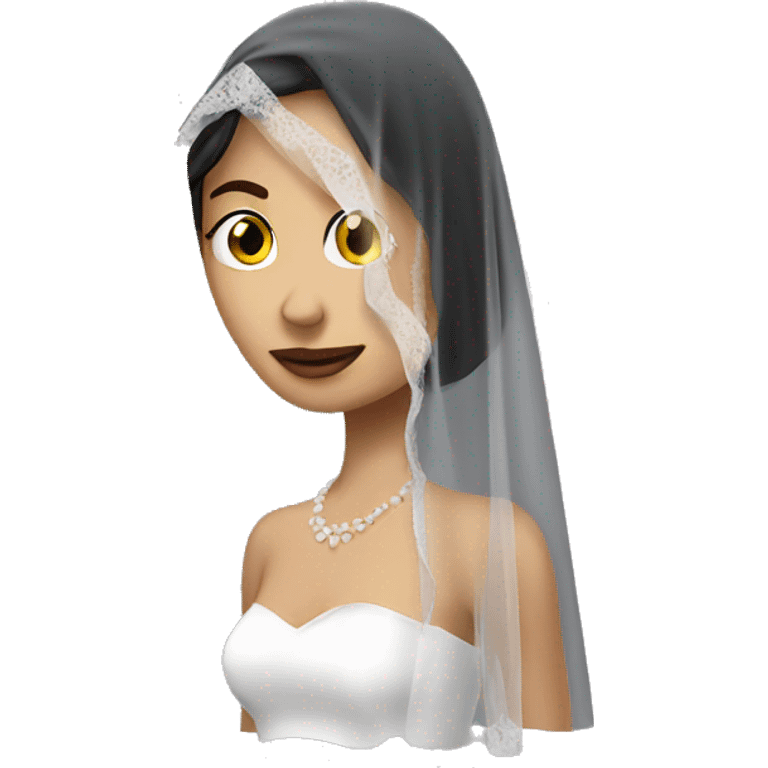 ripped wedding veil emoji